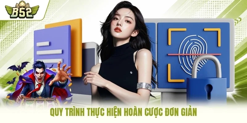Quy trình thực hiện hoàn cược đơn giản